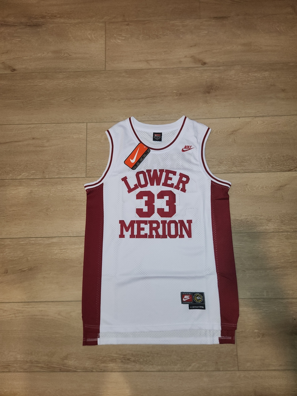 Vintage Y2K Nike Nba Kobe Bryant Lower Merion Stitched Men's Size Medium Jersey